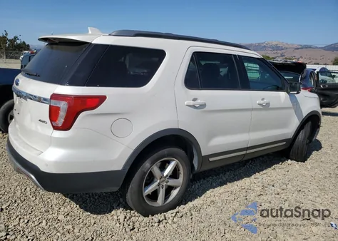 2017 Ford Explorer Xlt z USA, uszkodzony, nr VIN 1FM5K8D86HGA70504